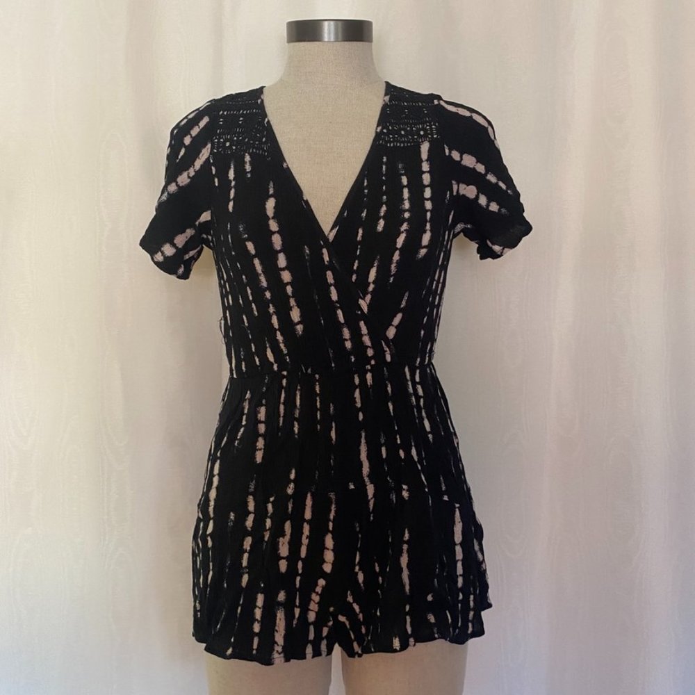 Xhilaration Black Romper